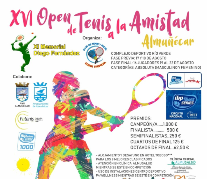 Más de 40 chicos y 16 chicas lucharán por ser campeones de la nueva edición del Open de tenis a la amistad